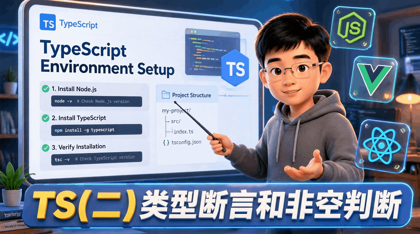 TS(二)类型断言和非空判断