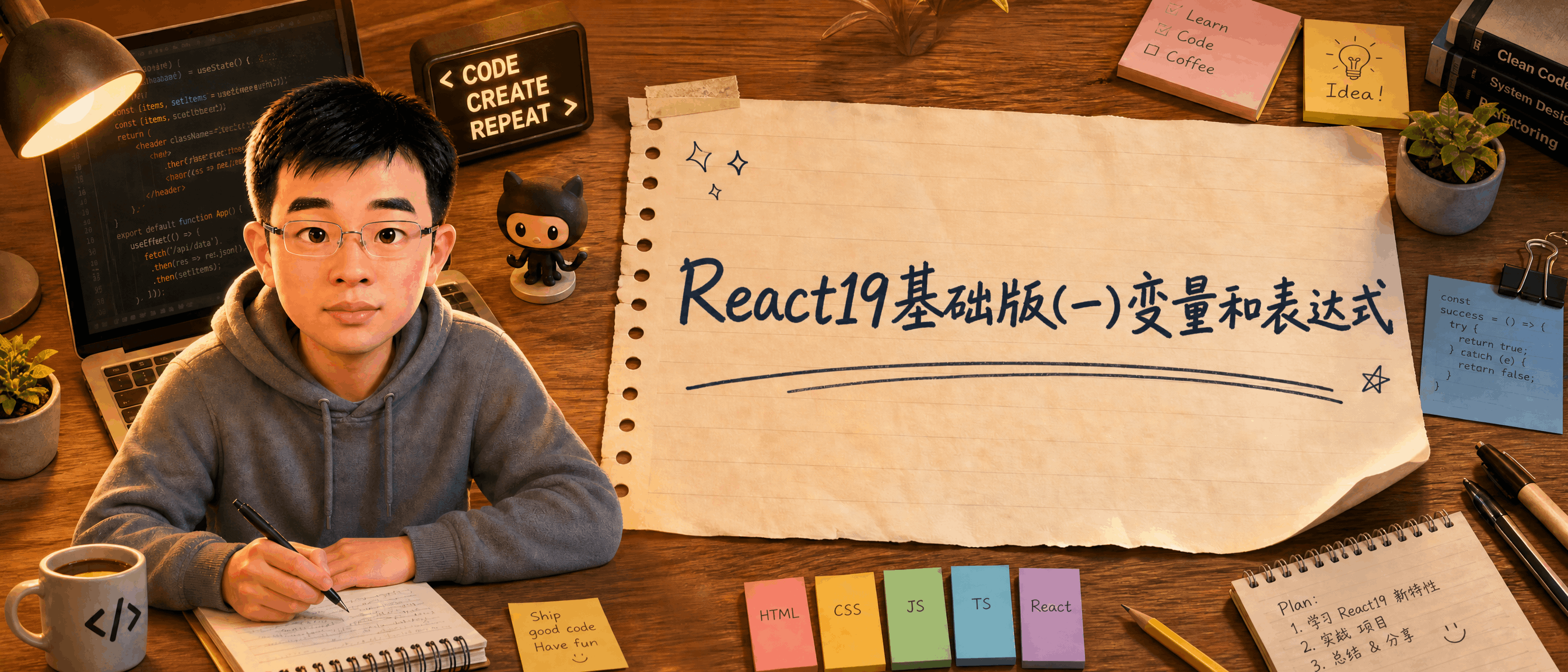 React基础(一) 变量和表达式